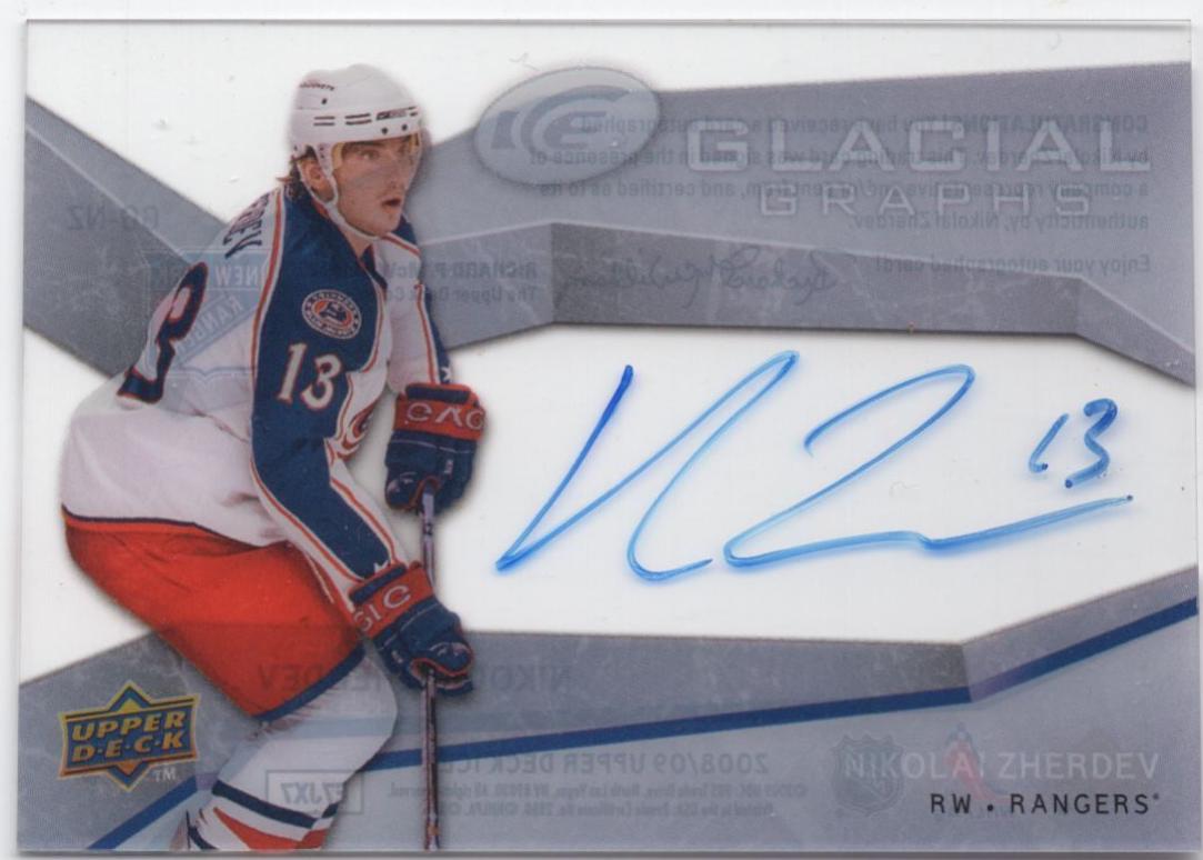 Nikolai Zherdev [Autograph] #GG-NZ