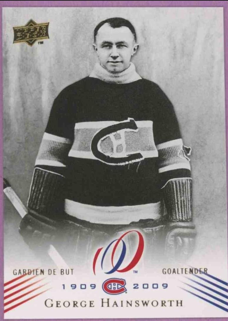 George Hainsworth #13