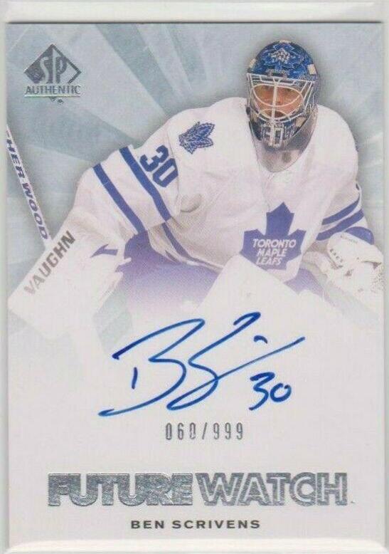 Ben Scrivens [Autograph] #266