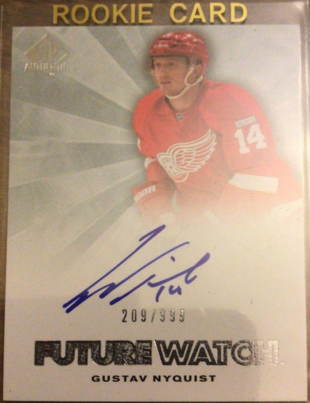 Gustav Nyquist [Autograph] #221