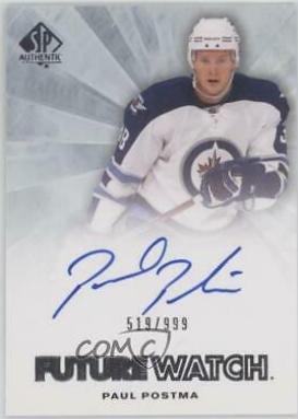 Paul Postma [Autograph] #267