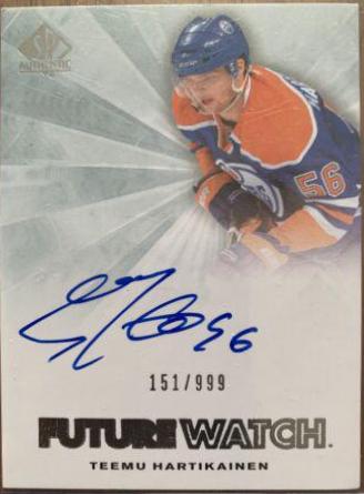 Teemu Hartikainen [Autograph] #265