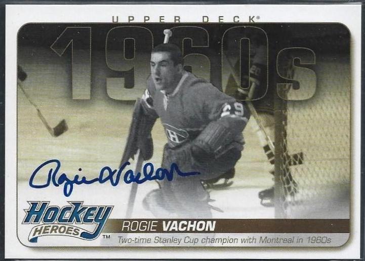 Rogie Vachon [Autograph] #HH23