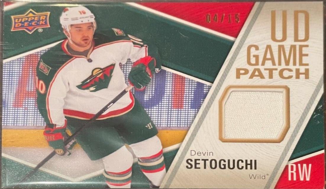 Devin Setoguchi [Patch] #GJ-SE