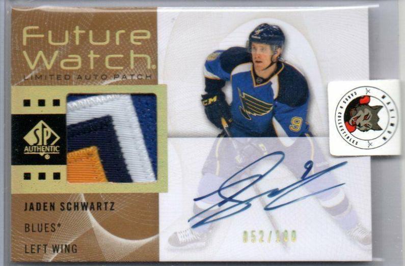 Jaden Schwartz [Limited Auto Patch] #232