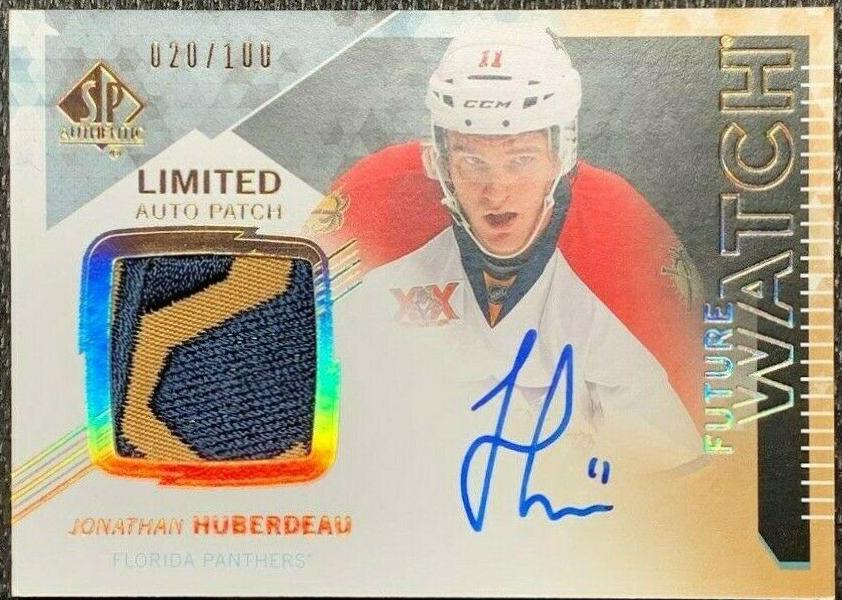 Jonathan Huberdeau [Limited Autograph Patch] #279