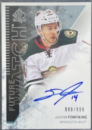 Justin Fontaine [Limited Autograph Patch] #281
