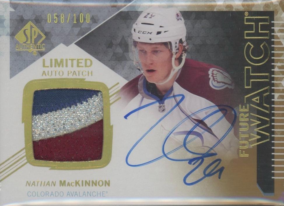 Nathan MacKinnon [Limited Autograph Patch] #312