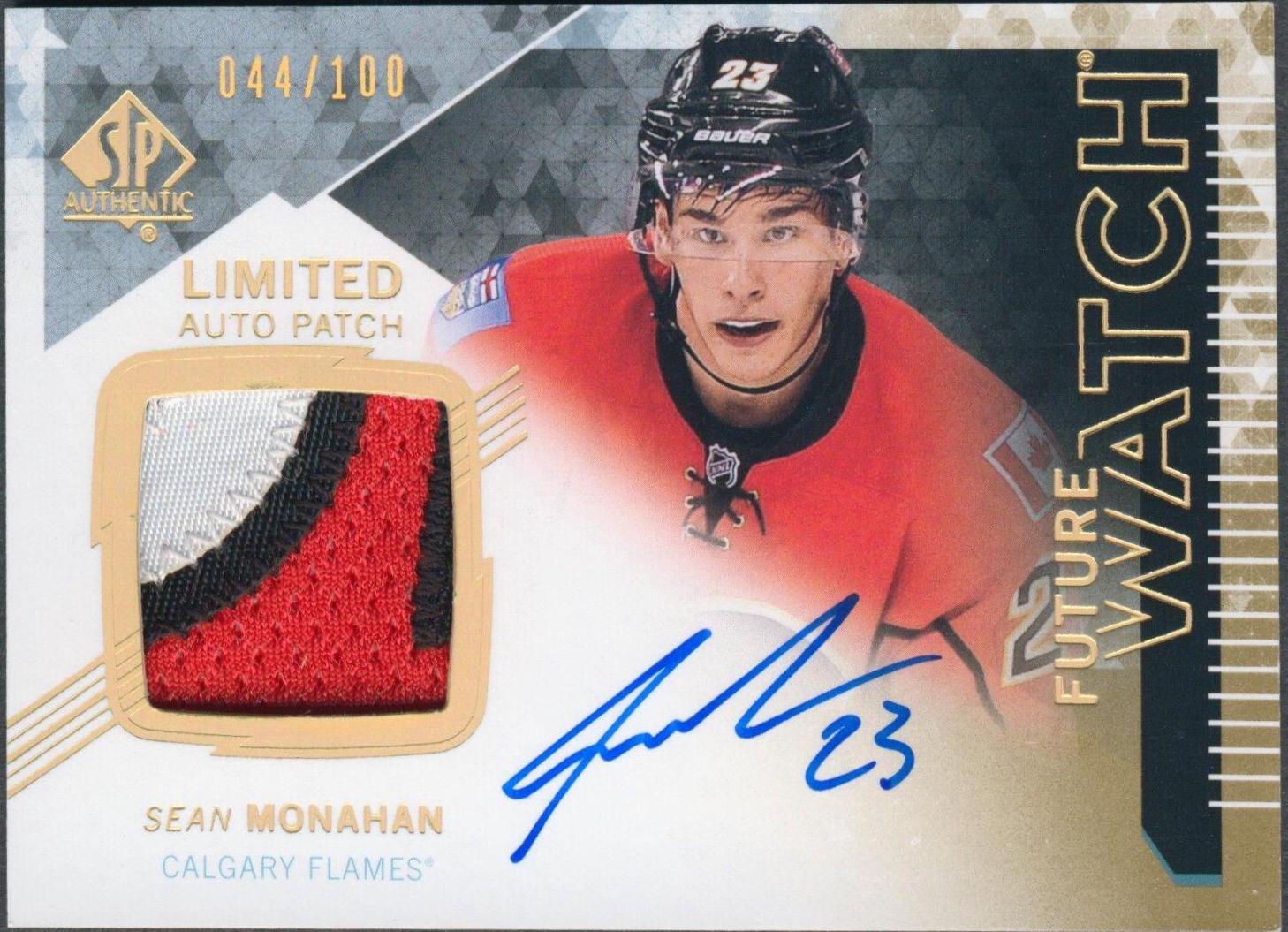 Sean Monahan [Limited Autograph Patch] #272