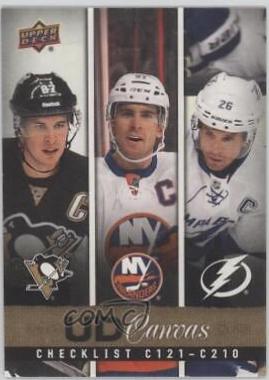 John Tavares, Martin St. Louis, Sidney Crosby [Checklist #C121-C210] #C210