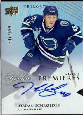 Jordan Schroeder [Autograph] #146