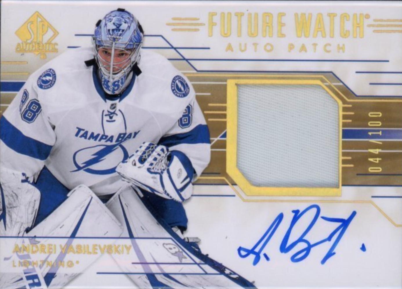 Andrei Vasilevskiy [Limited Autograph Patch] #310