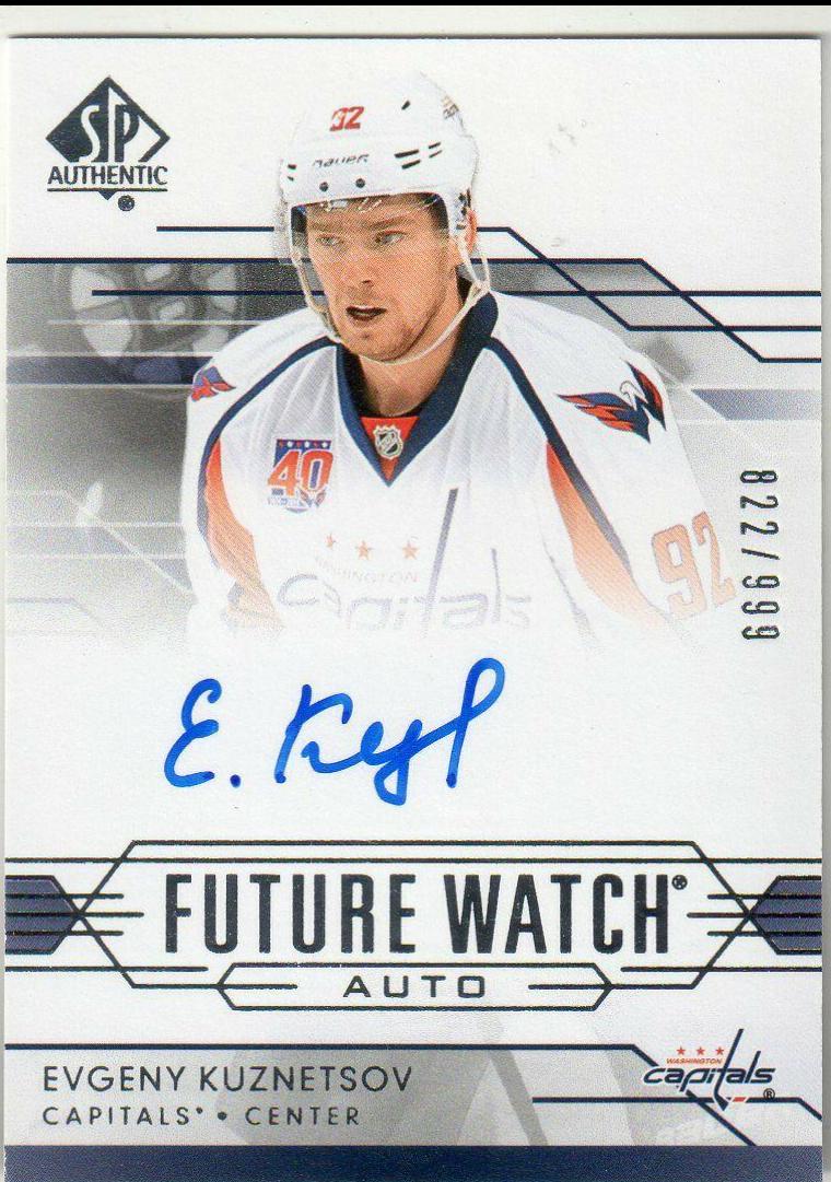 Evgeny Kuznetsov [Autograph] #288