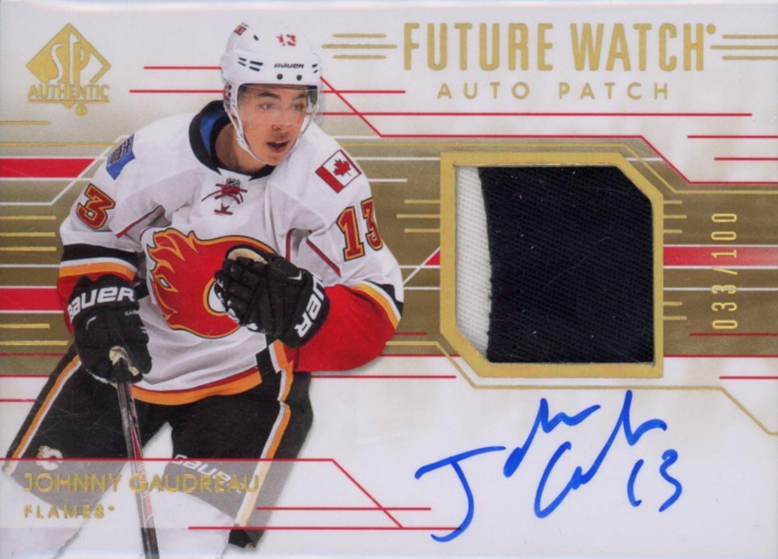 Johnny Gaudreau [Limited Autograph Patch] #306
