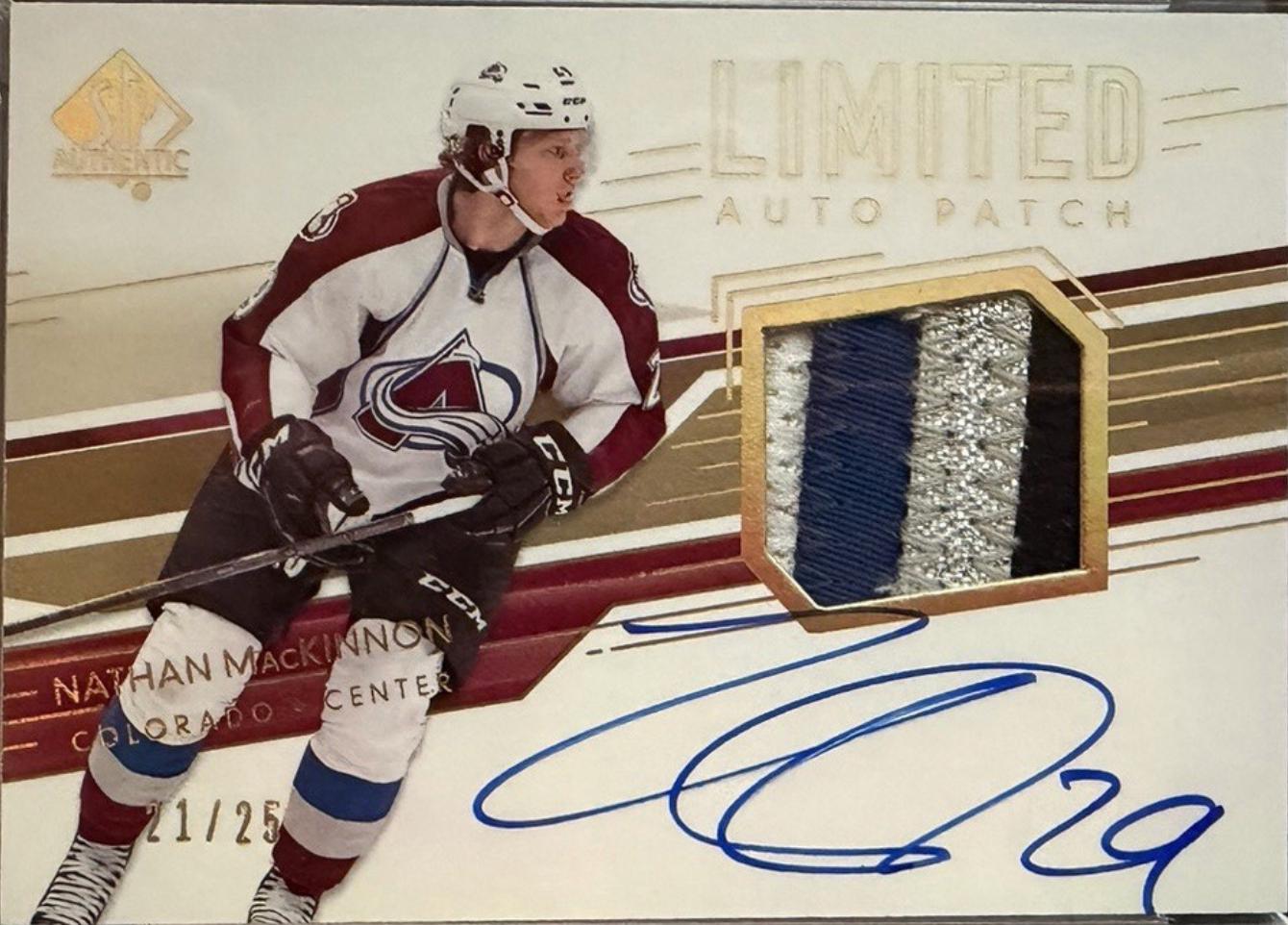 Nathan MacKinnon [Limited Autograph Patch] #51