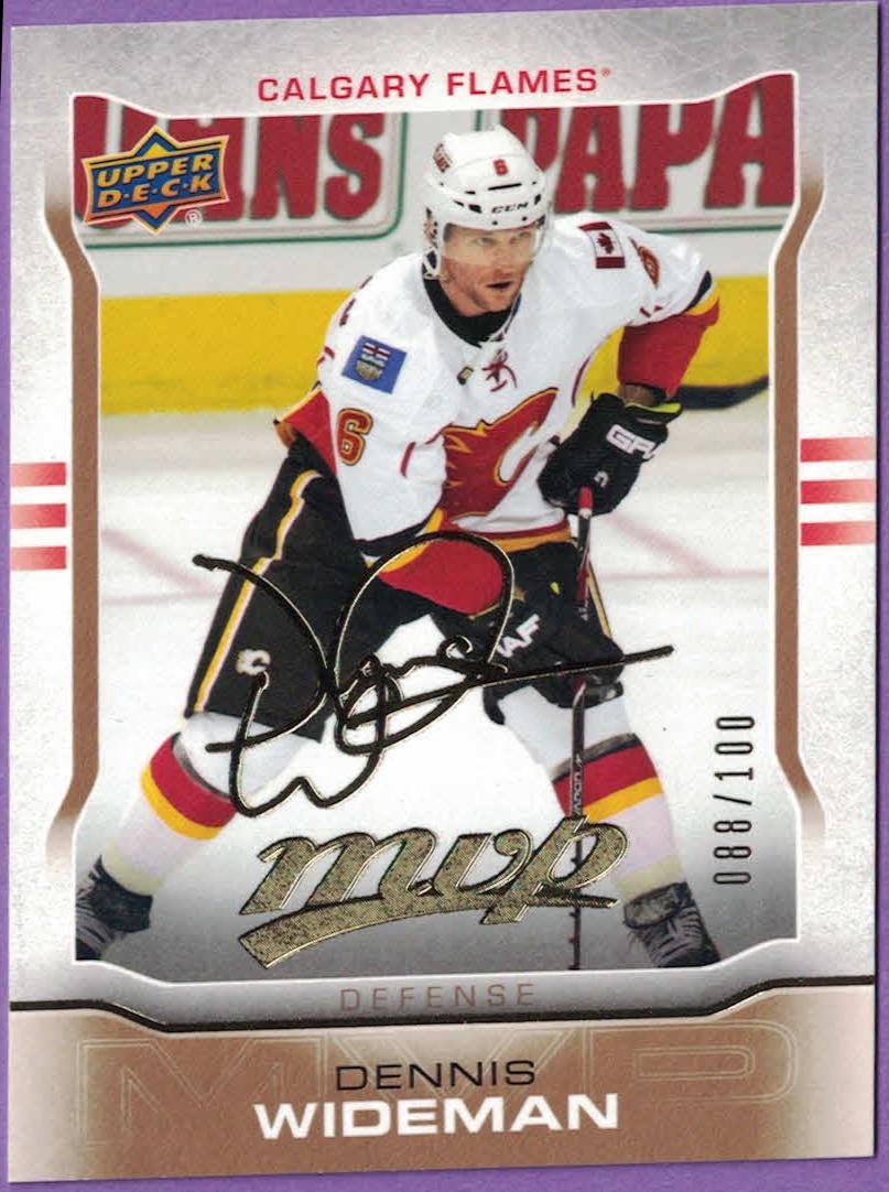 Dennis Wideman [Gold Script] #118