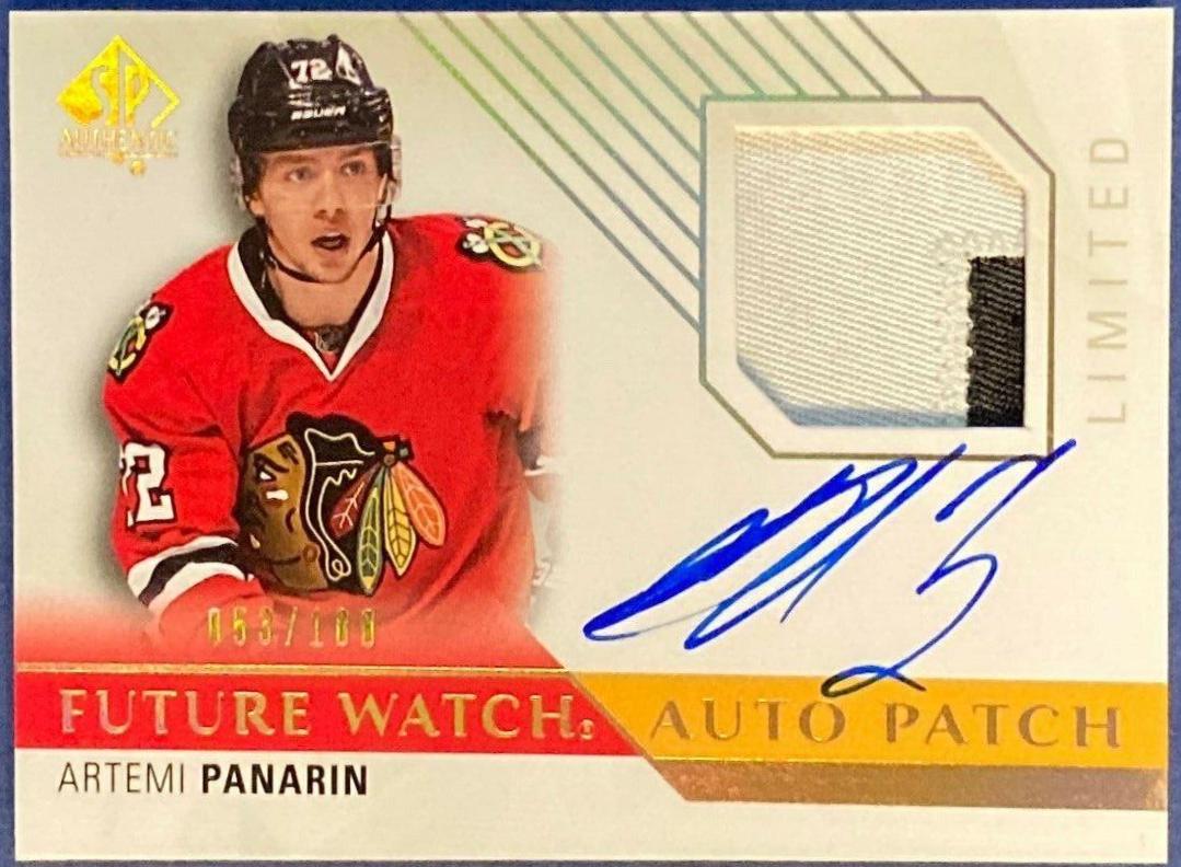 Artemi Panarin [Limited Autograph Patch] #258