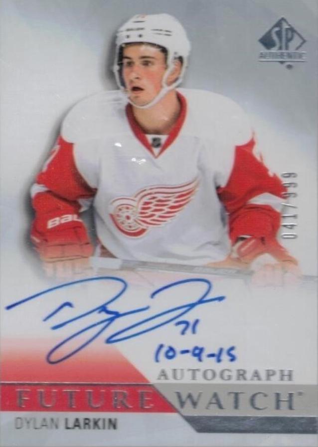 Dylan Larkin [Autograph Inscribed] #260