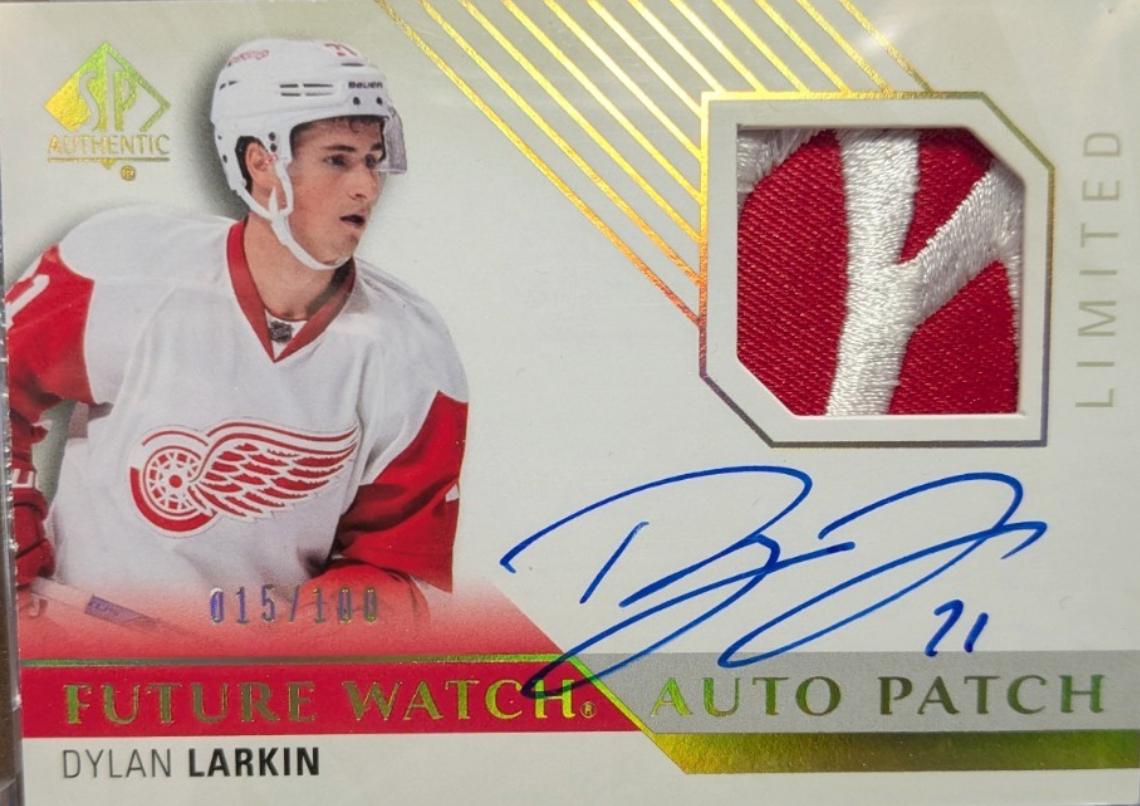 Dylan Larkin [Limited Autograph Patch] #260
