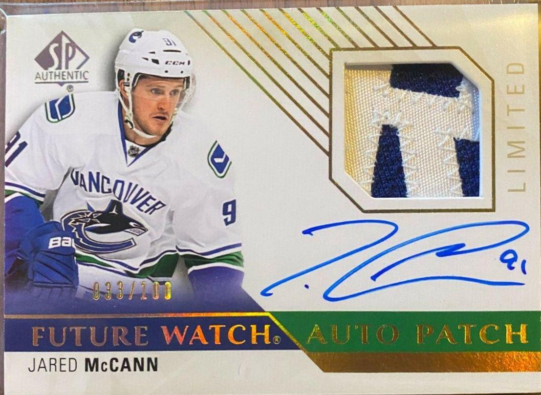 Jared McCann [Limited Autograph Patch] #245