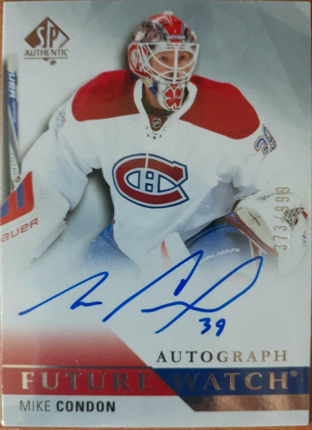 Mike Condon [Autograph] #254