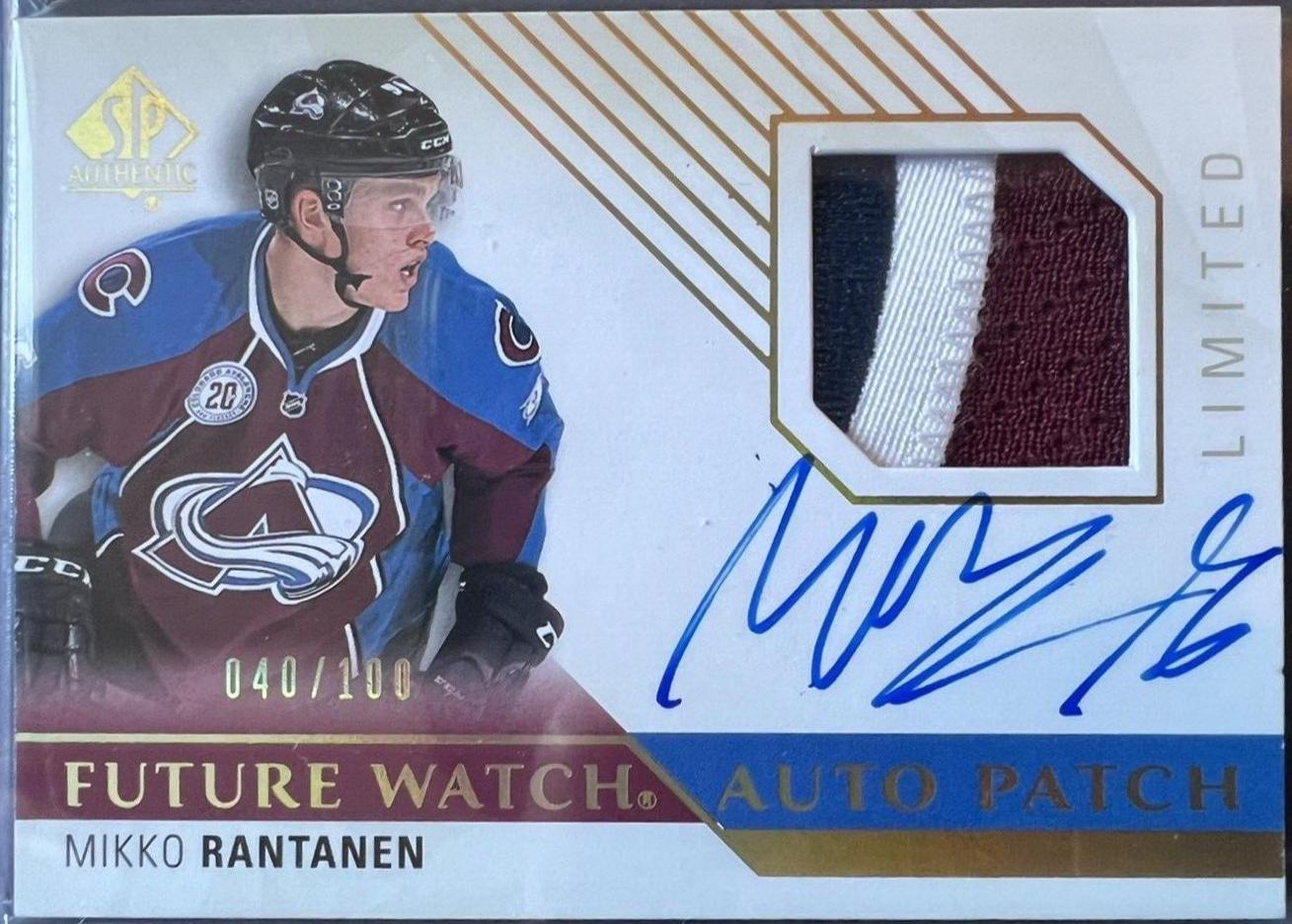 Mikko Rantanen [Limited Autograph Patch] #276