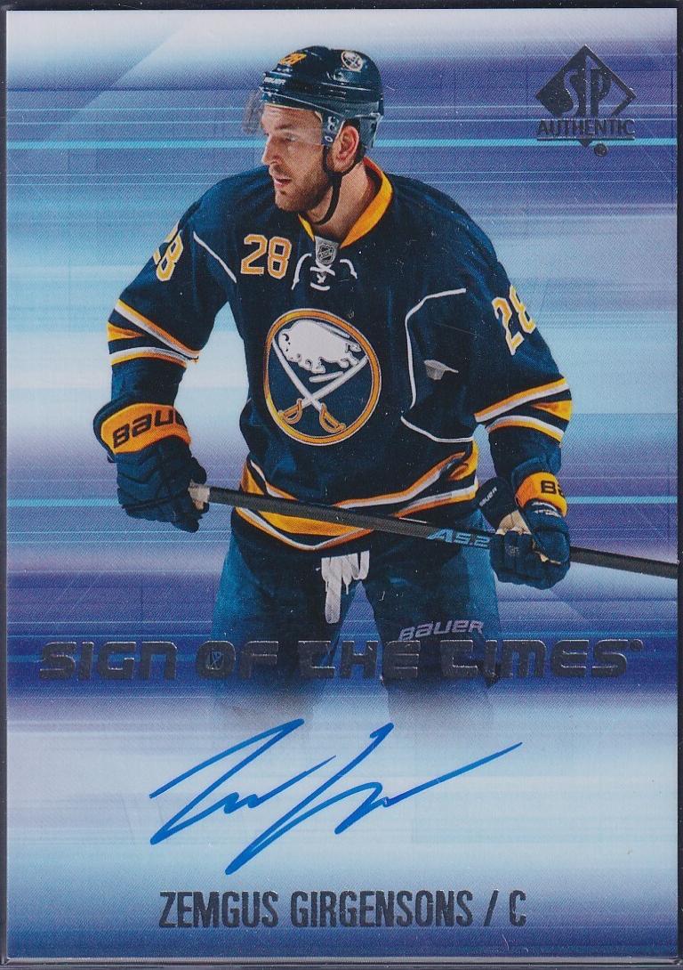 Zemgus Girgensons #SOTT-ZG