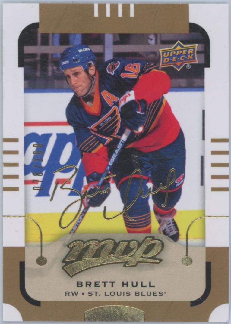 Brett Hull [Gold Script] #175
