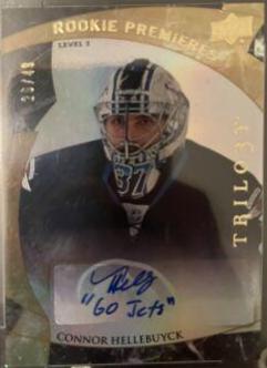 Connor Hellebuyck [Autograph] #194