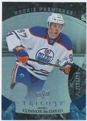 Connor McDavid [Rainbow Foil Blue] #101