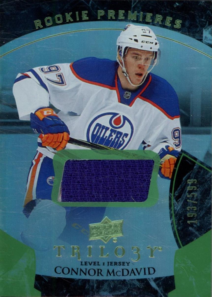 Connor McDavid [Rainbow Foil Green Jersey] #101