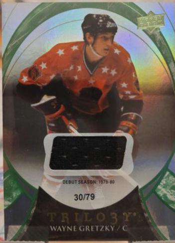 Wayne Gretzky [Rainbow Foil Blue] #100