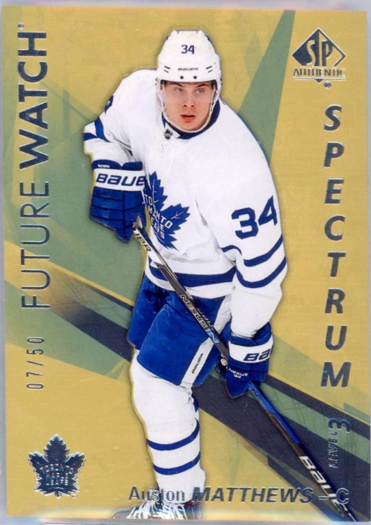Auston Matthews [Gold] #S-100