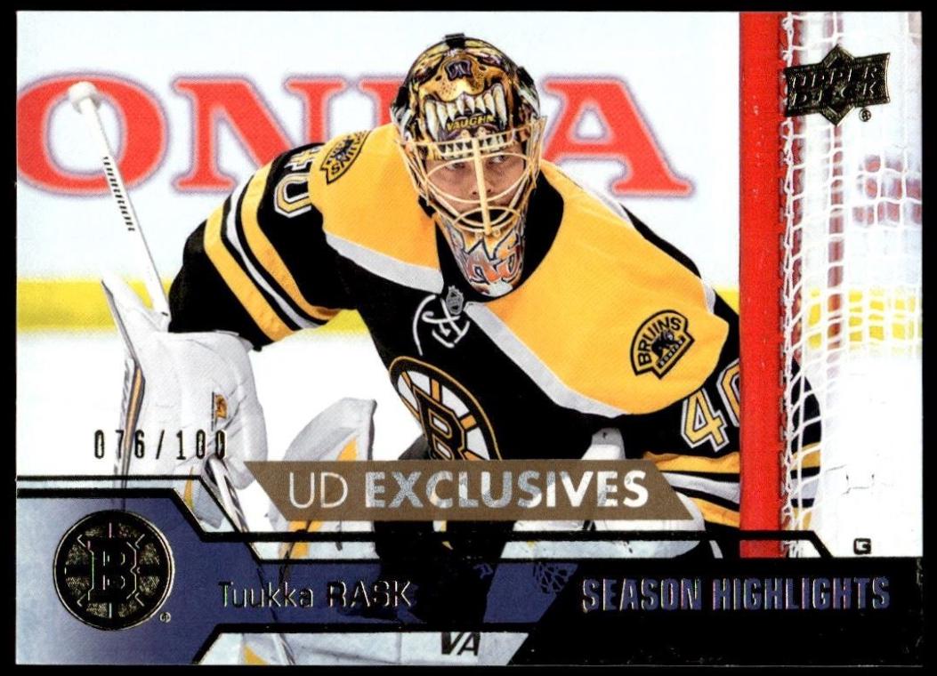 Tuukka Rask [UD Exclusives] #529