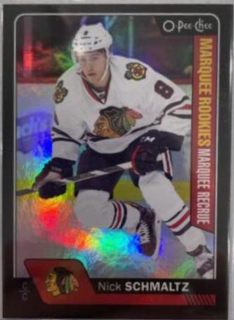Nick Schmaltz [Black Rainbow Foil] #701