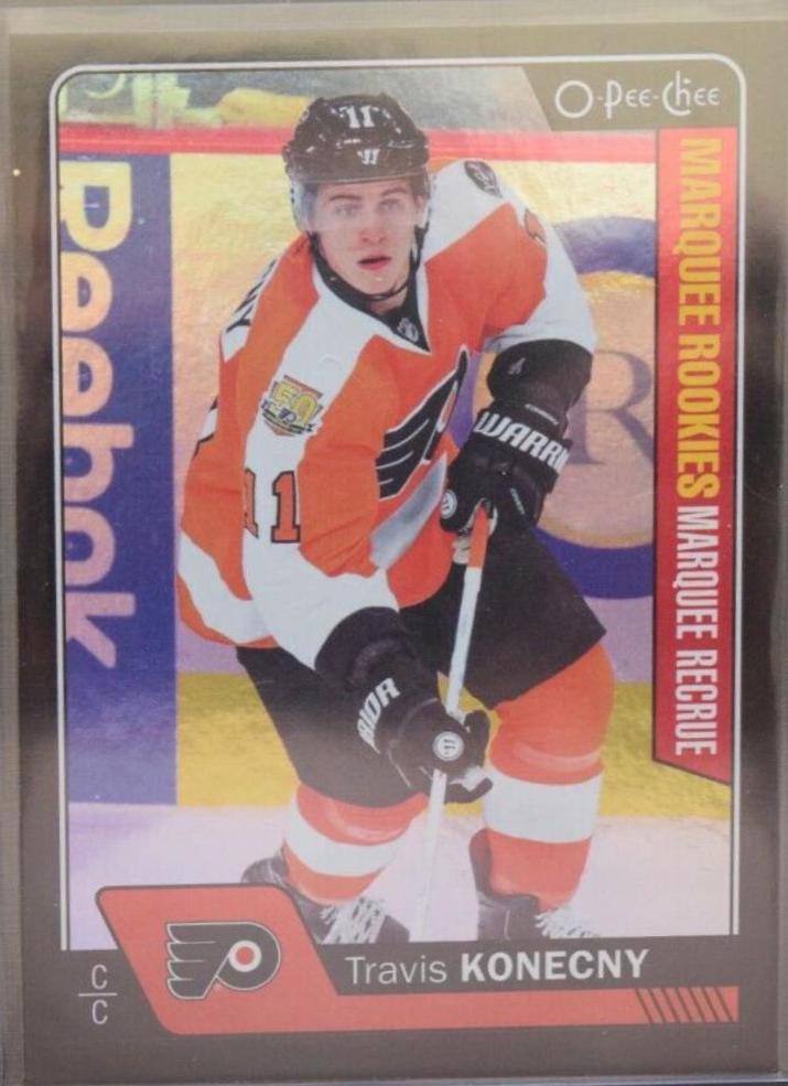 Travis Konecny [Black Rainbow Foil] #692