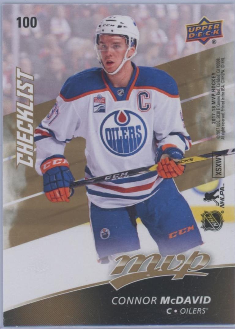 Connor McDavid [Puzzle Back] #100