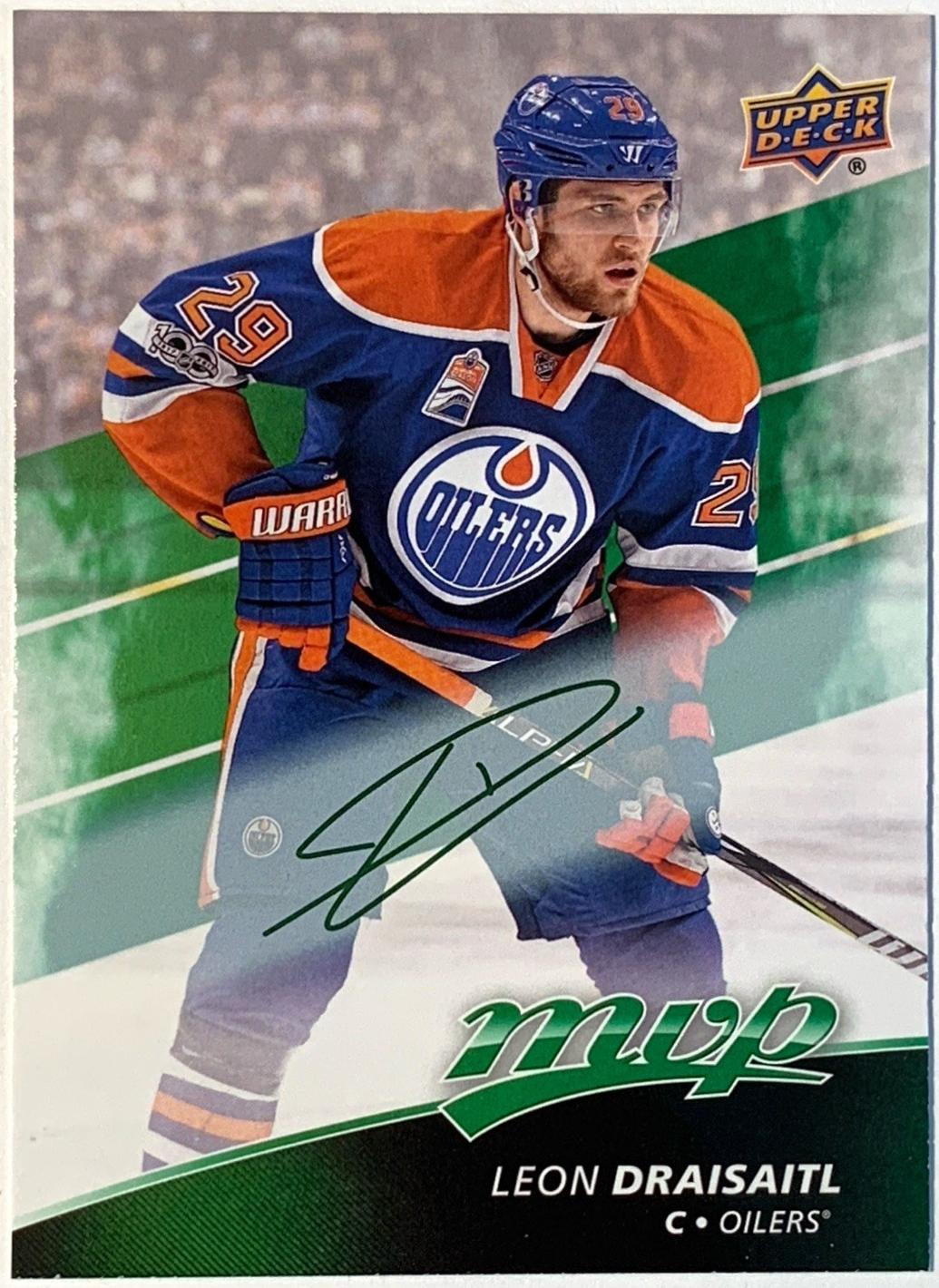 Leon Draisaitl [Green Script] #32