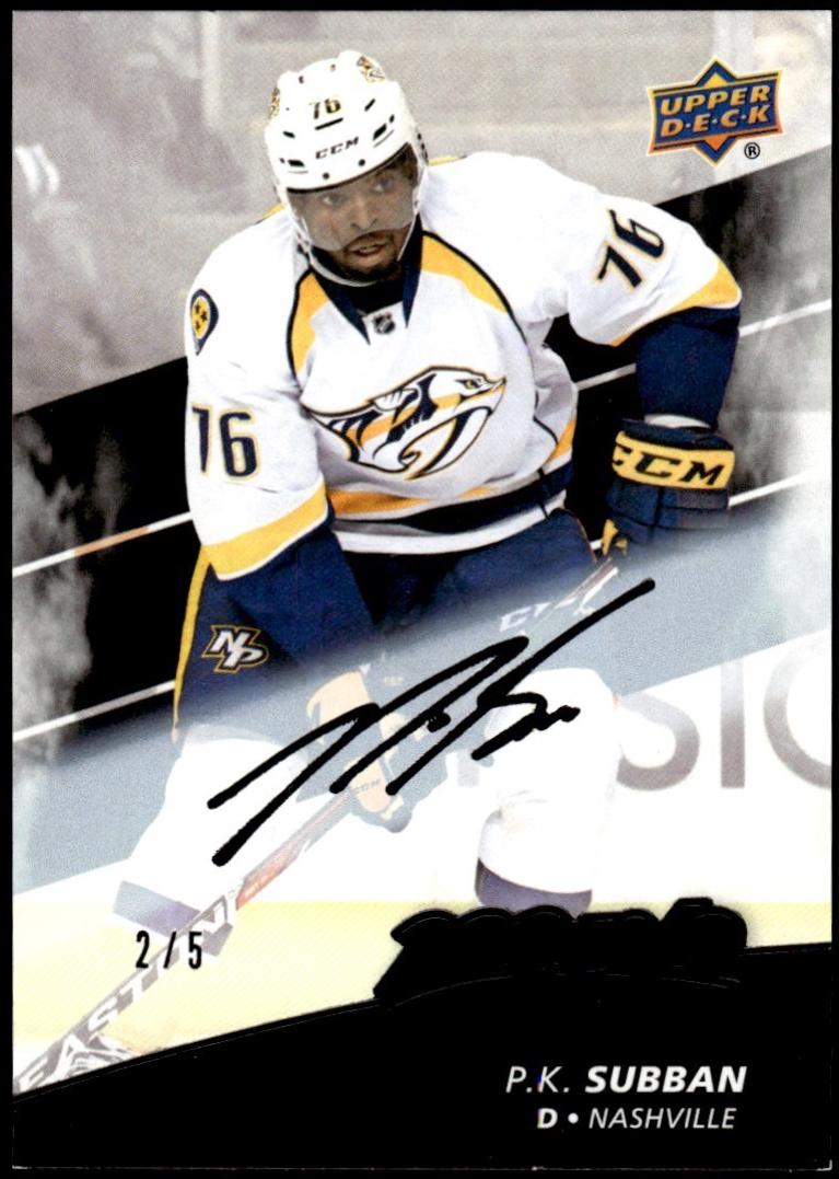 P.K. Subban [Super Script Black] #225