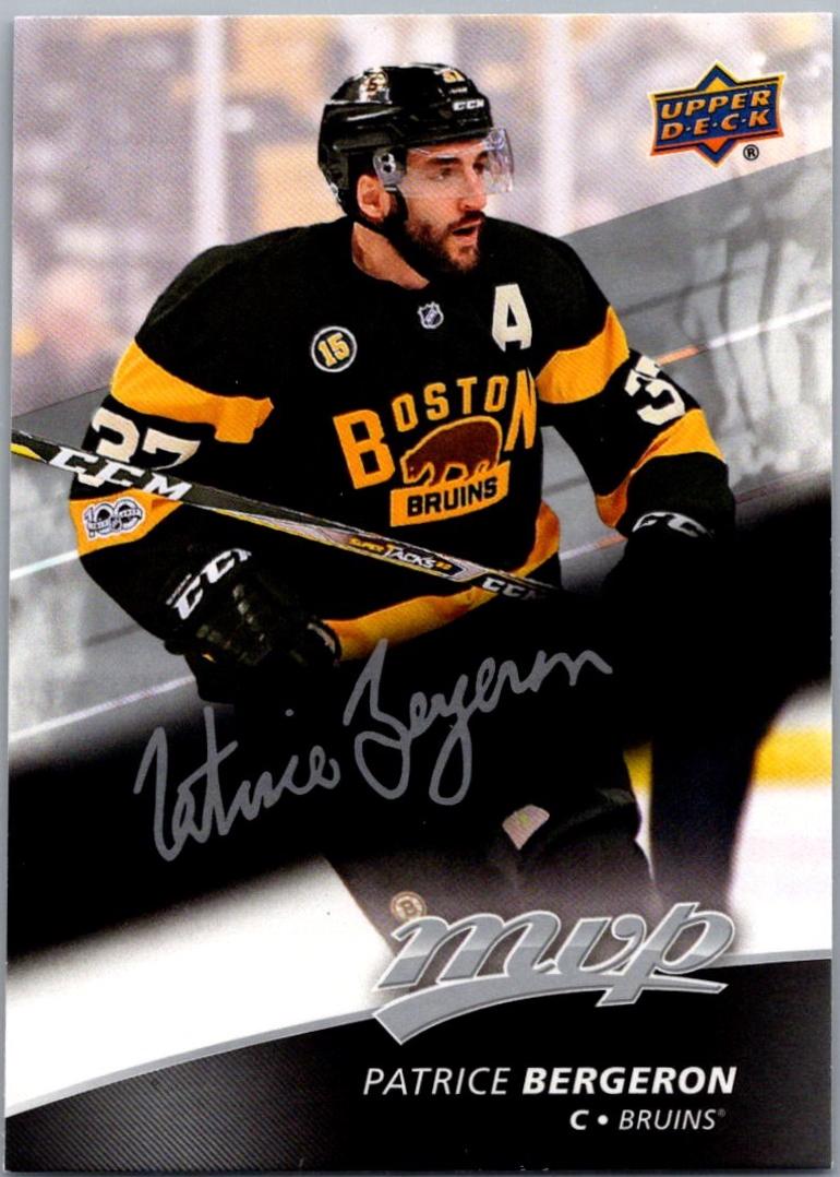 Patrice Bergeron [Silver Script] #2