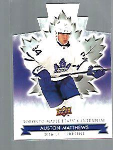 Auston Matthews [Blue Die Cut] #11