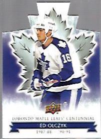 Ed Olczyk [Blue Die Cut] #78