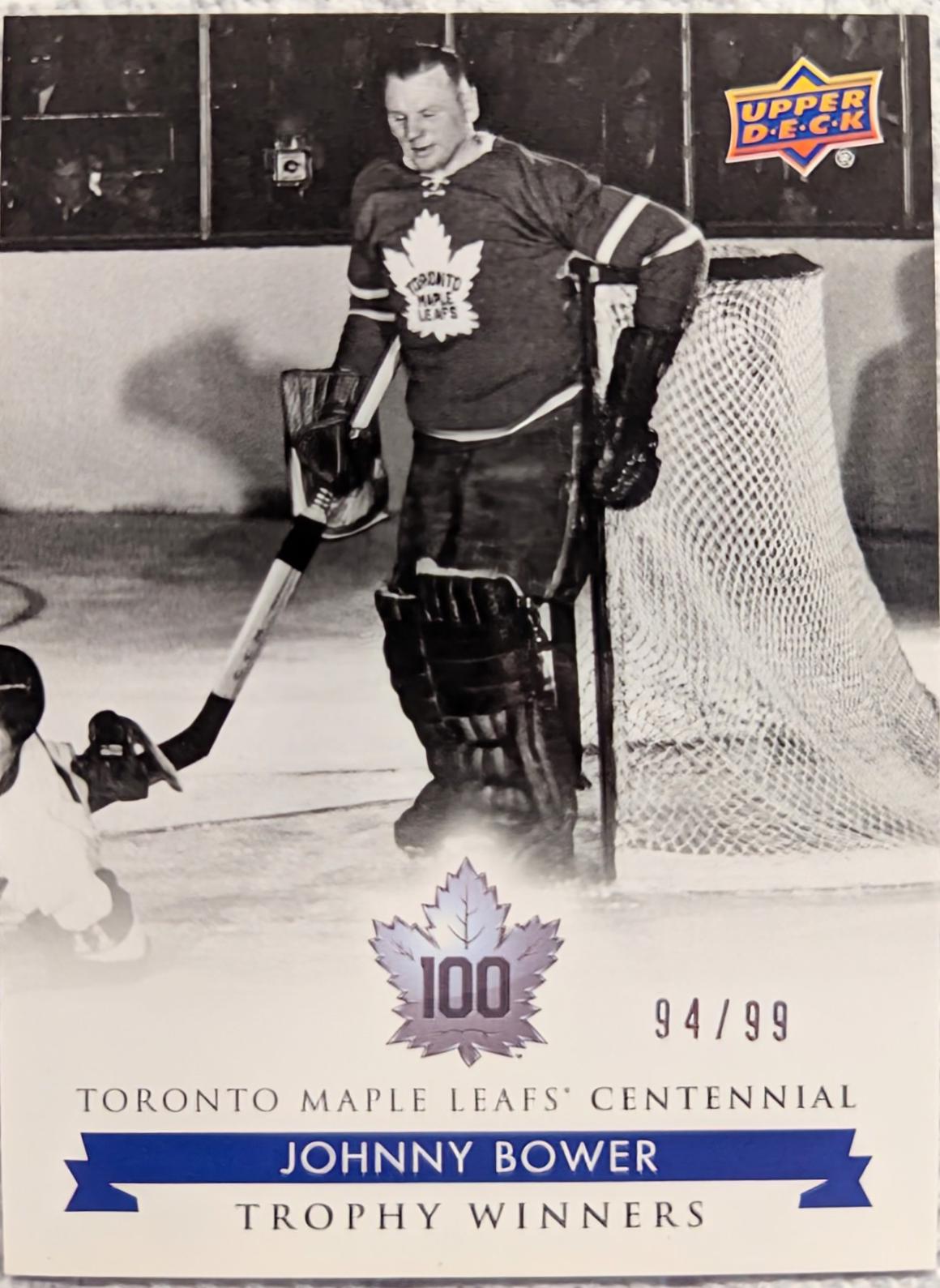 Johnny Bower [Blue Exclusive] #117