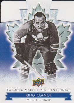 King Clancy [Blue Die Cut] #20