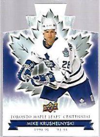 Mike Krushelnyski [Blue Die Cut] #74