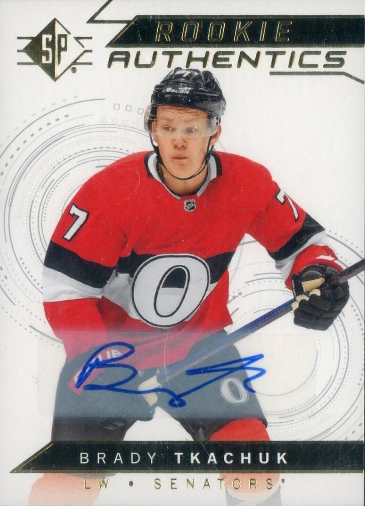 Brady Tkachuk  [Rookie Authentics Signature] #110