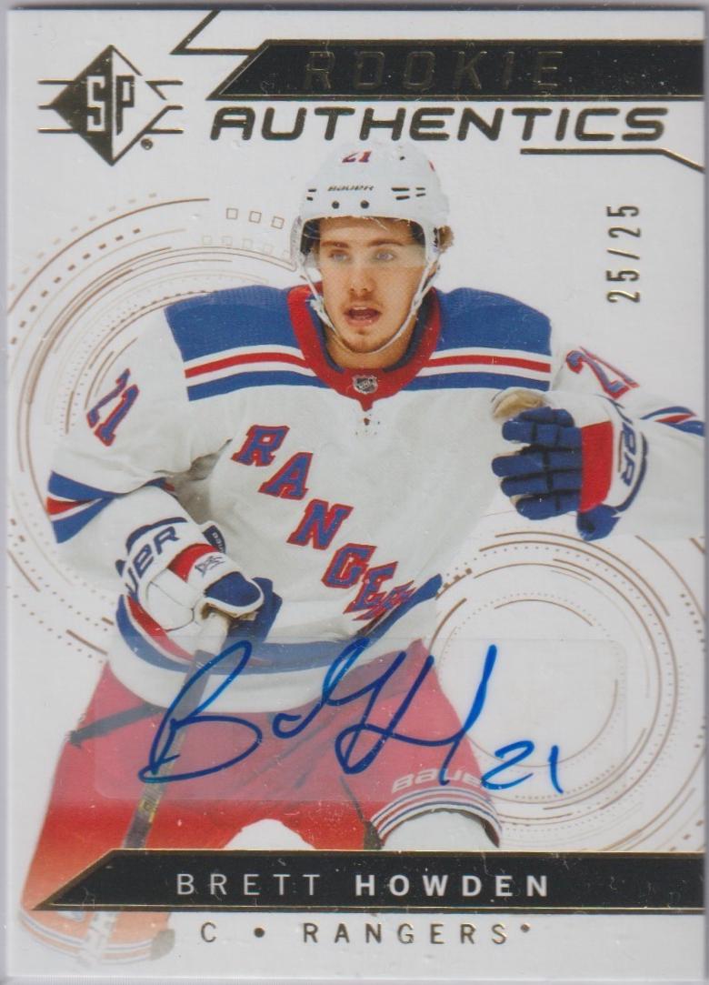 Brett Howden  [Gold Rookie Authentics Signature] #102
