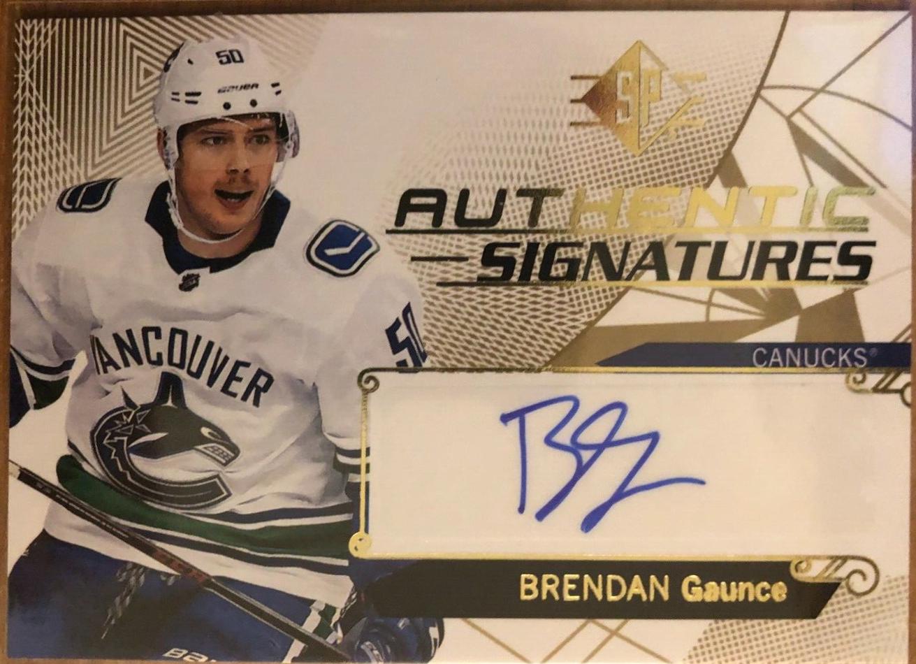 Brendan Gaunce #AS-BG