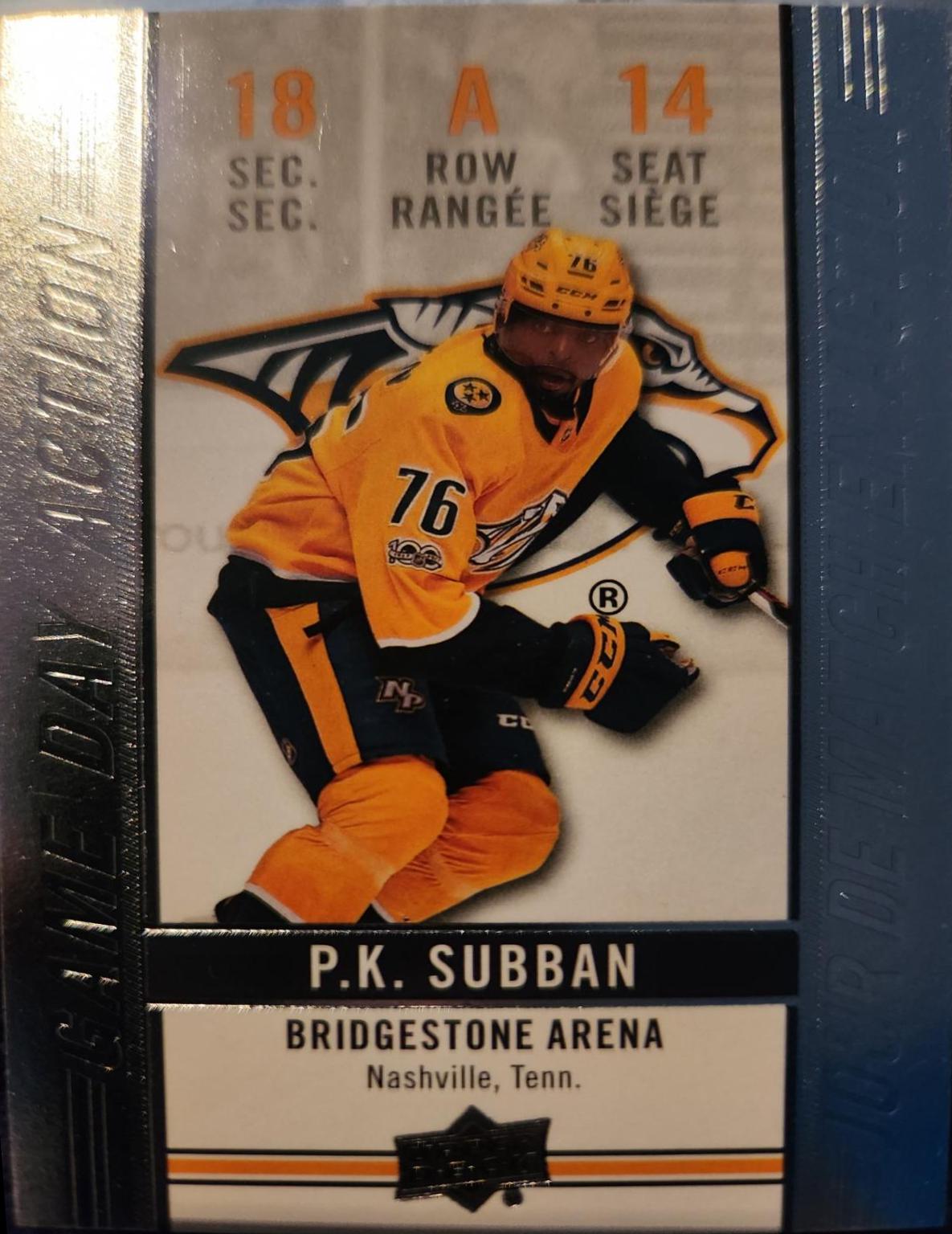 P.K. Subban #GDA-14