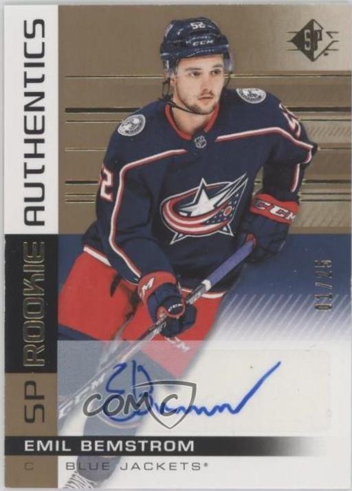 Emil Bemstrom [Autograph Gold] #134